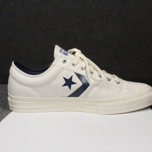 Converse Star Player 76 Classic White Navy Unisex Shoes A08539C Mens Size 11 - Picture 7 of 13